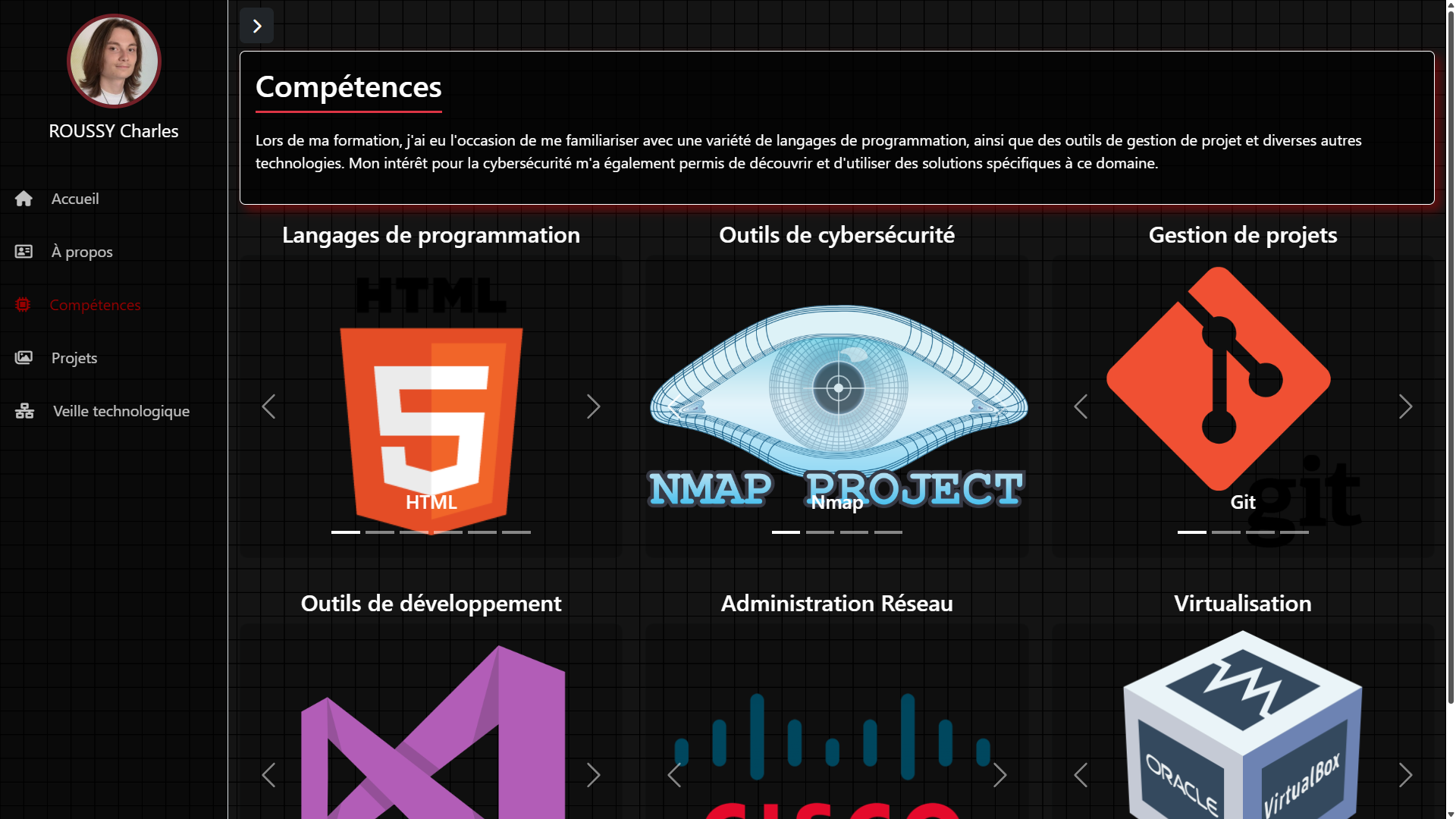 page compétences